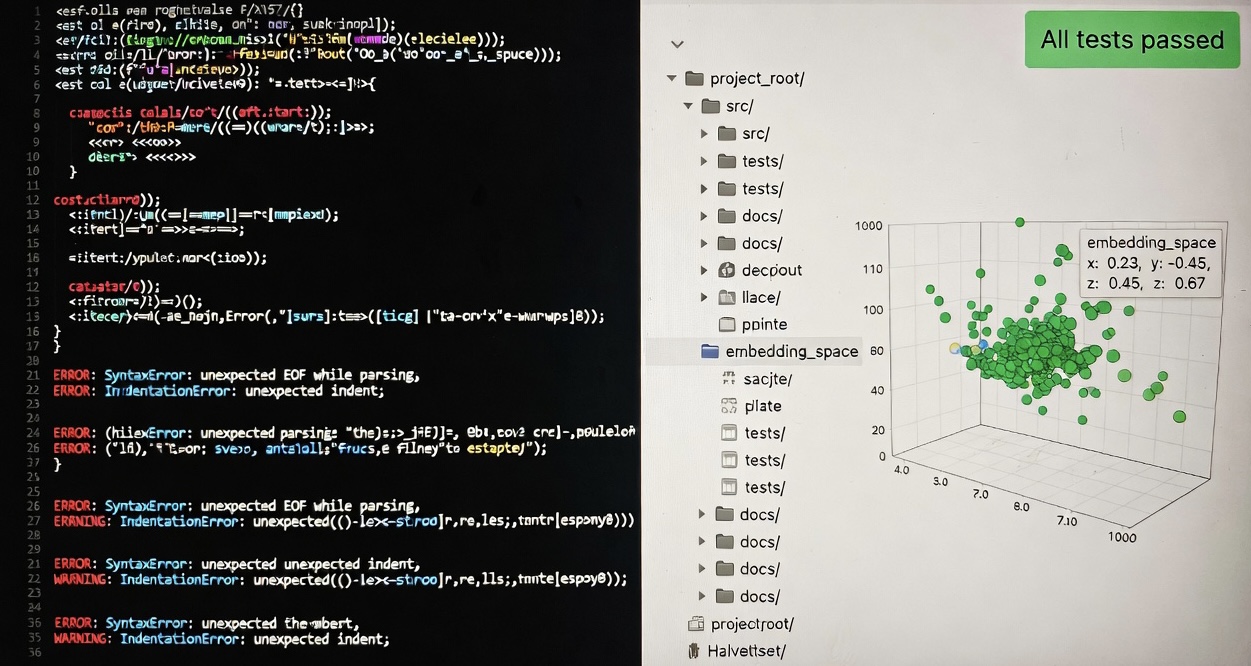 KI-Code-Agent Visualisierung